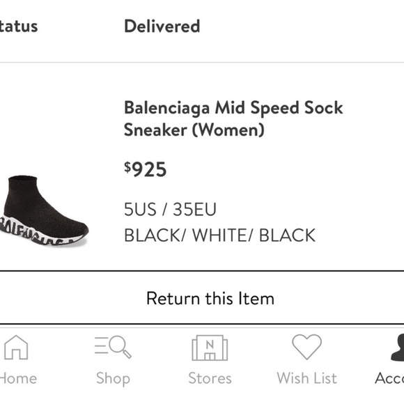 Balenciaga Shoes Balenciagas Speed 2 Womens 5 Sock Sneaker Poshmark
